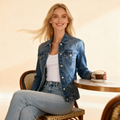 Classic Light-Wash Denim Jacket