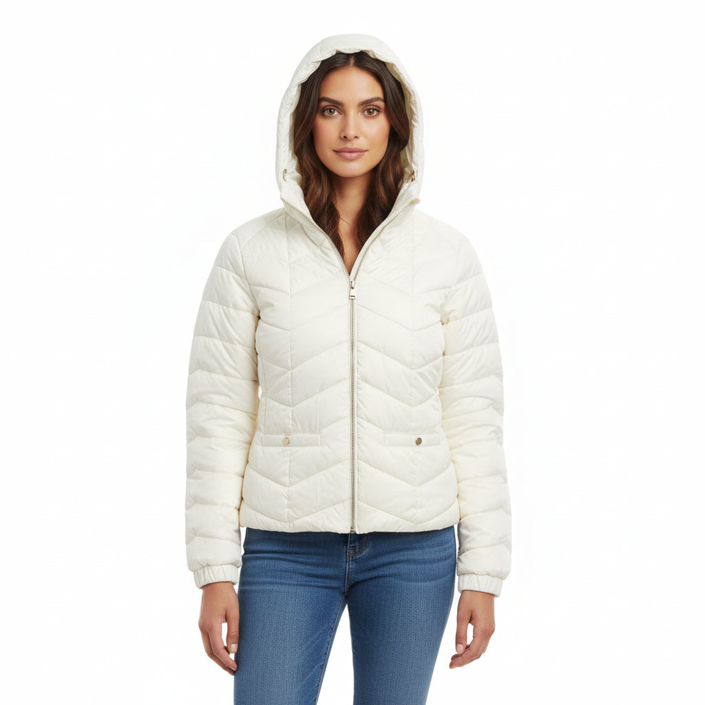 Women's Winter Puffer Jacket with Hood ( Nuna Lie )